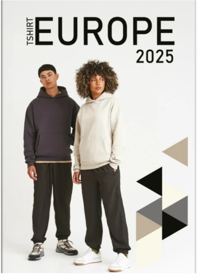 Naslovnica kataloga Europe Tshirt 2025